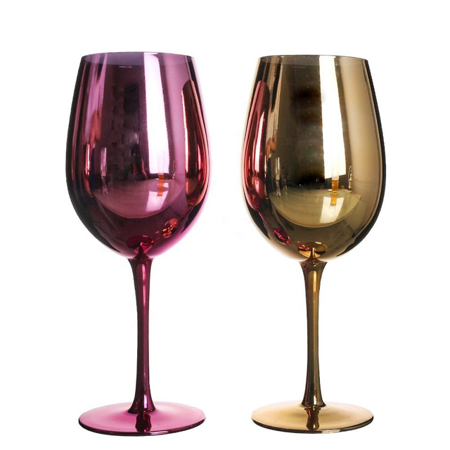 Colorful Electroplated Wine Glass