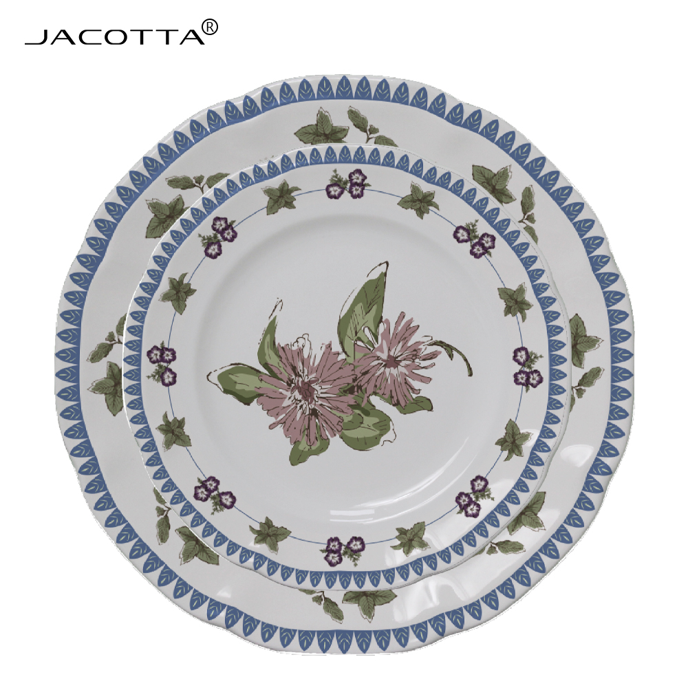 Light Blue Dinnerware Set