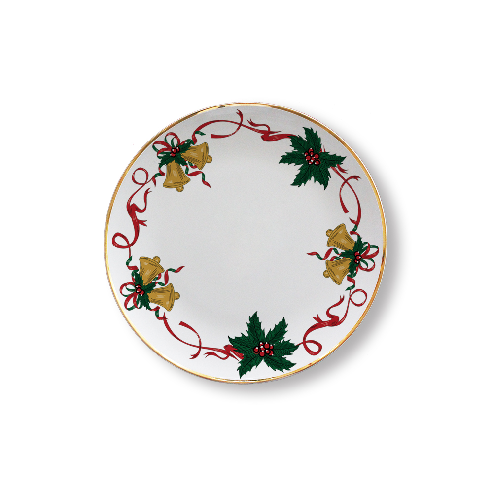 Christmas Bone China Dinnerware Set