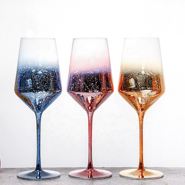 Wholesale Colorful Crystal Champagne Glass