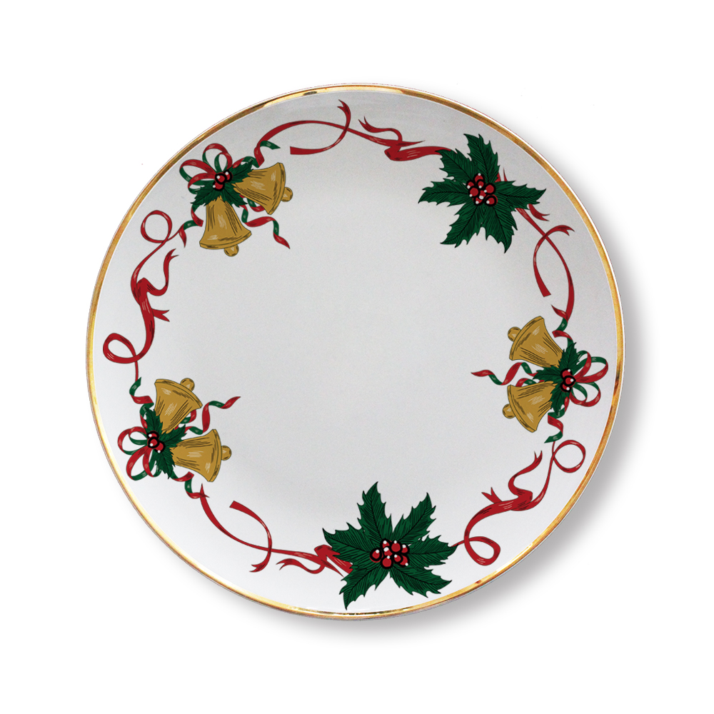 Christmas Bone China Dinnerware Set