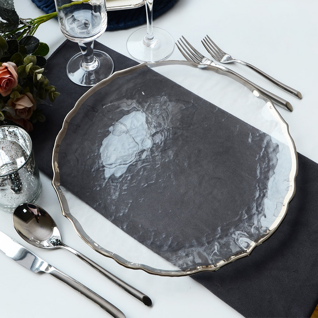 China wedding charger plate manufacturers, wedding charger plate