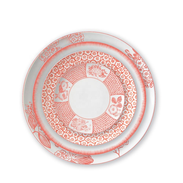 Pink Flower Ceramic Sets