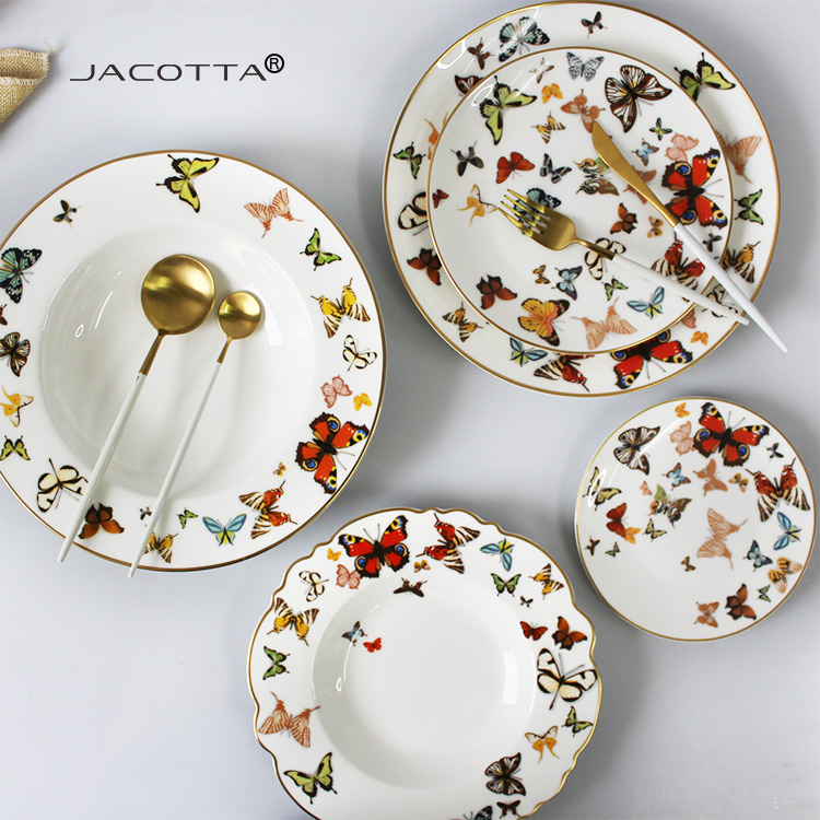 Colorful Ceramic Dinner Plates