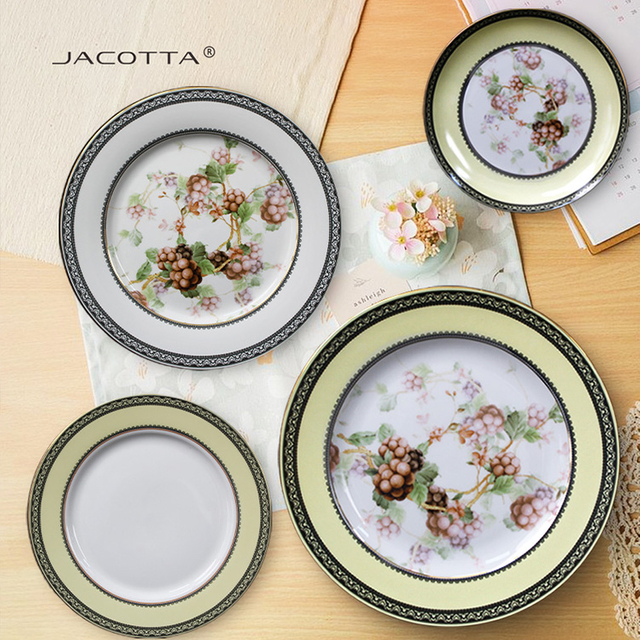 Thanksgiving Dinner Plates Ceramic