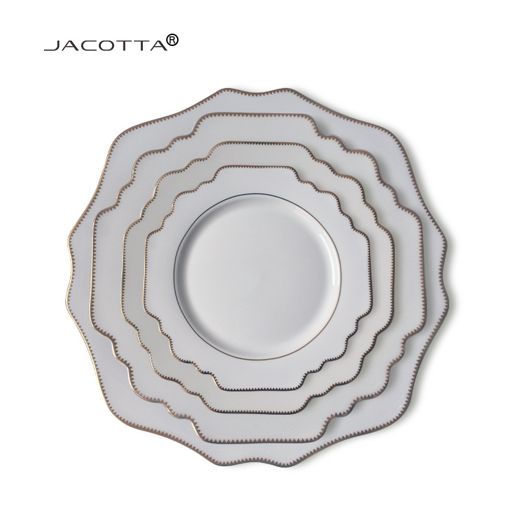 Bone China Plates White