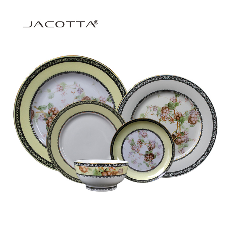 Thanksgiving Dinner Plates Ceramic