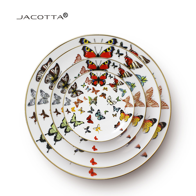 Colorful Ceramic Dinner Plates