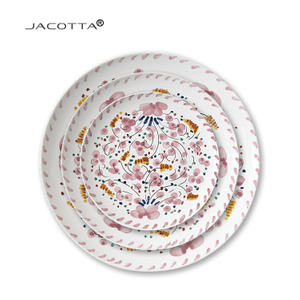 Flowers of Prosperity Dinner Plates Set 